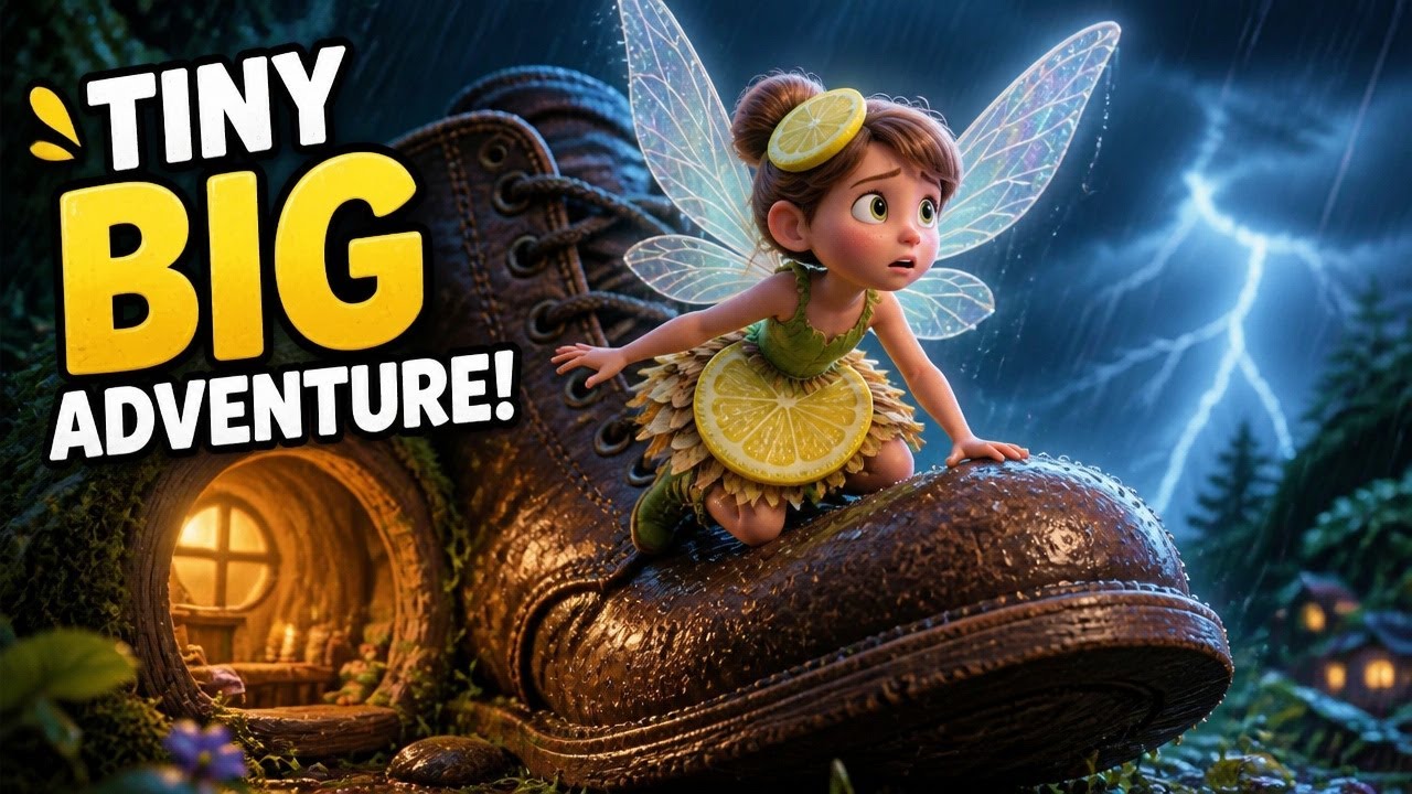 A Fairy Who Lived in a Shoe | The Storm That Almost Ruined the Fairy Shoe!