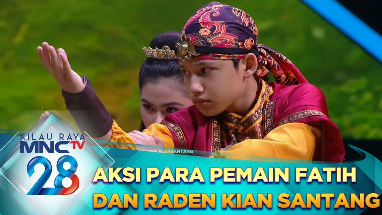 GOKIL BOSKU!!! Aksi Para Pemain Fatih dan Raden Kian Santang - Malam Puncak Kilau Raya 28