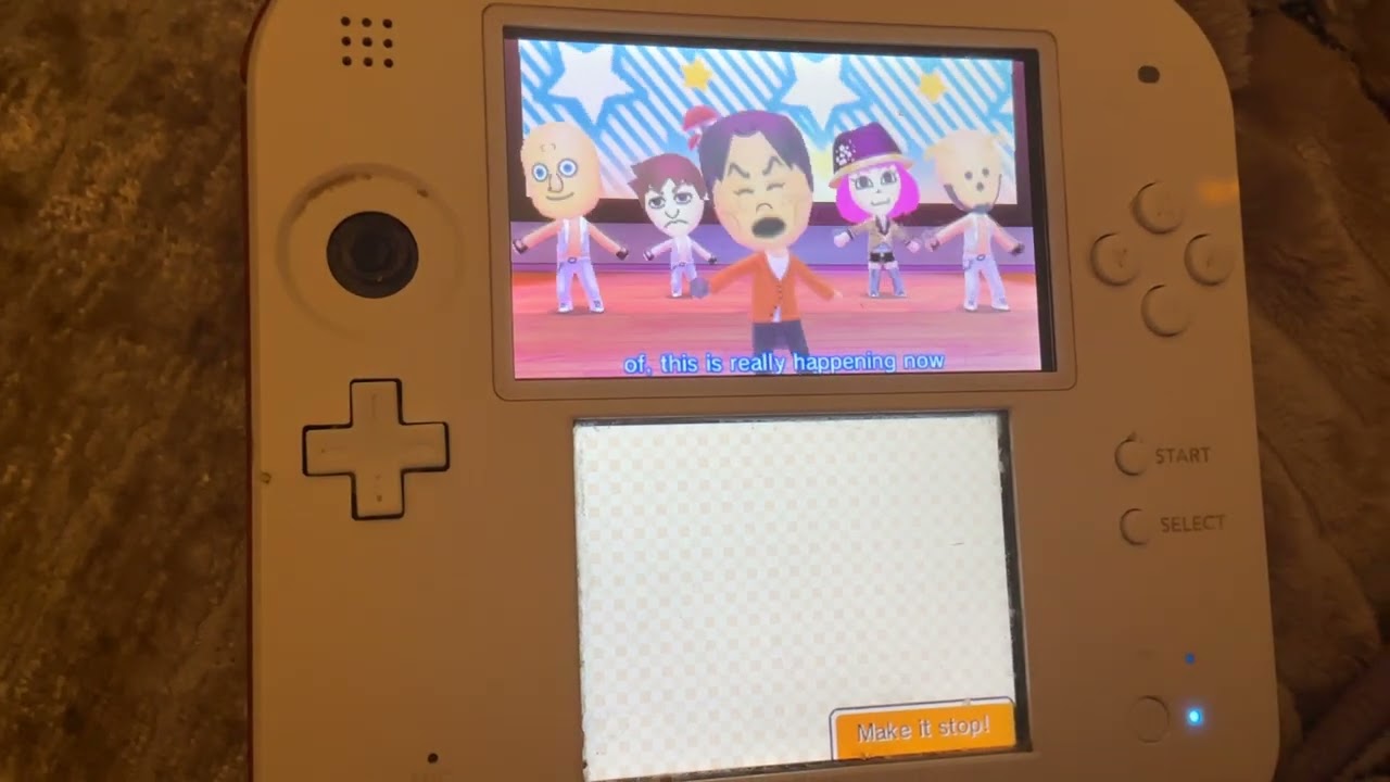 Miyamoto sings Jelly Jamm theme in Tomodachi life 
