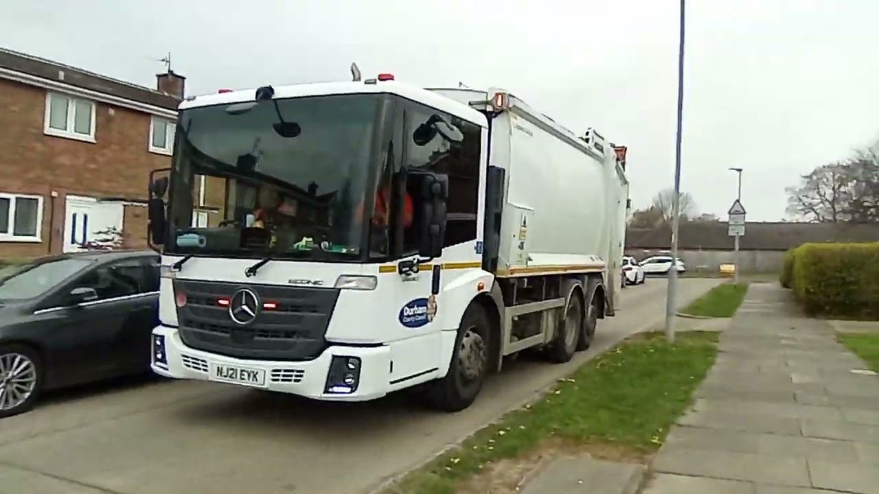 Garden waste binmen at 11:50am  EYK