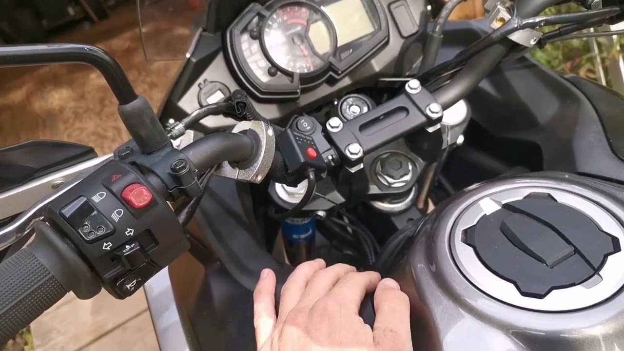 Quirky Versys X300 Adventure Mods and Storage Solutions.