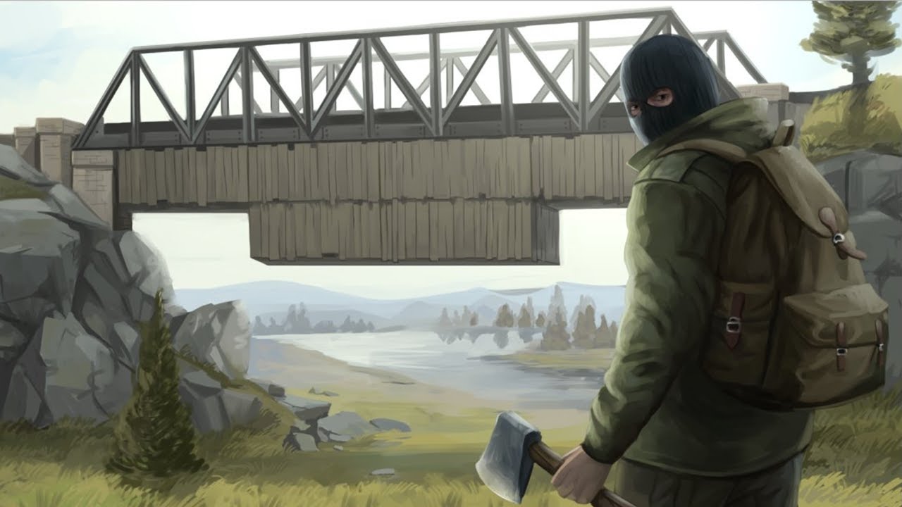 Я ЖИЛ НА СКРЫТОЙ МОСТОВОЙ БАЗЕ В DayZ!