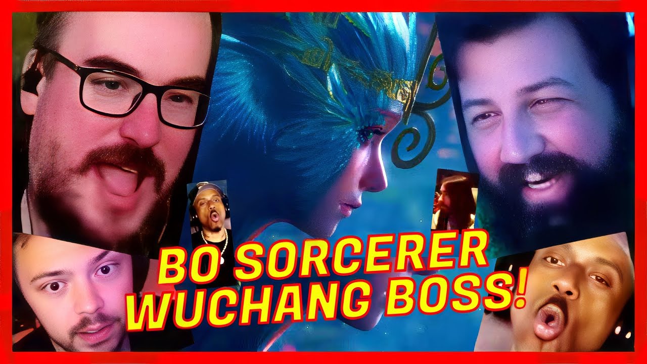 GAMERS VS BO SORCERER REACTIONS WUCHANG FALLEN FEATHERS BO SORCERER REACTION SORCERER BOSS REACTION!