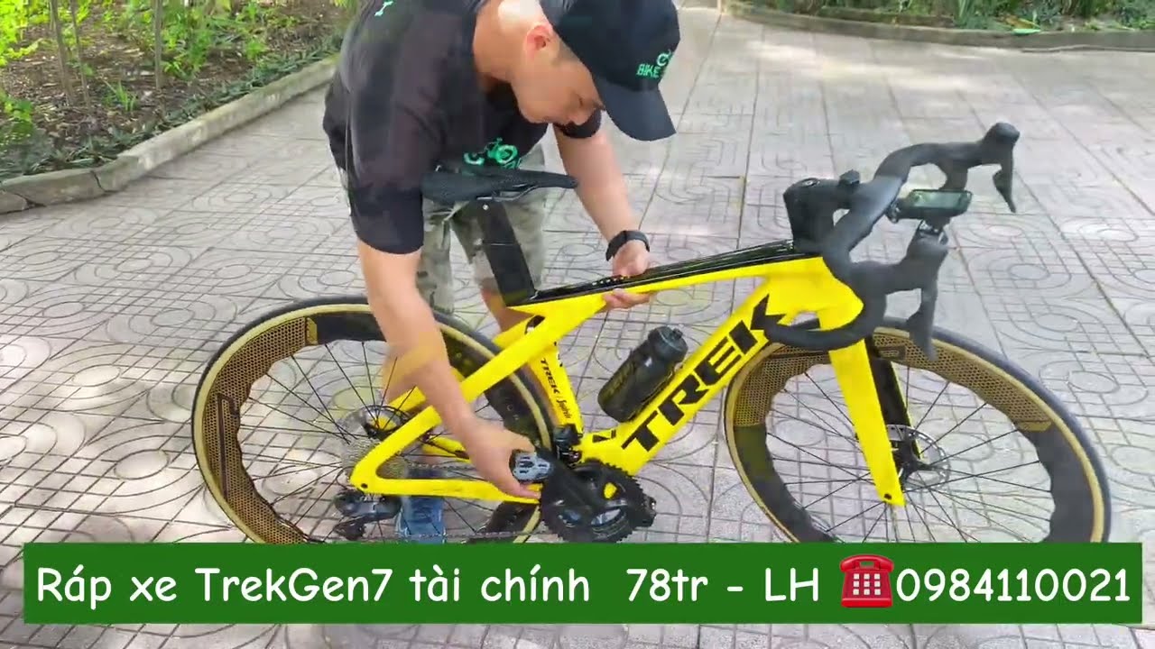 Ráp xe đạp Trek Gen7 cấu hình điện chỉ 78 củ - coi hết video để biết cấu hình #bikexanh #nguyenky