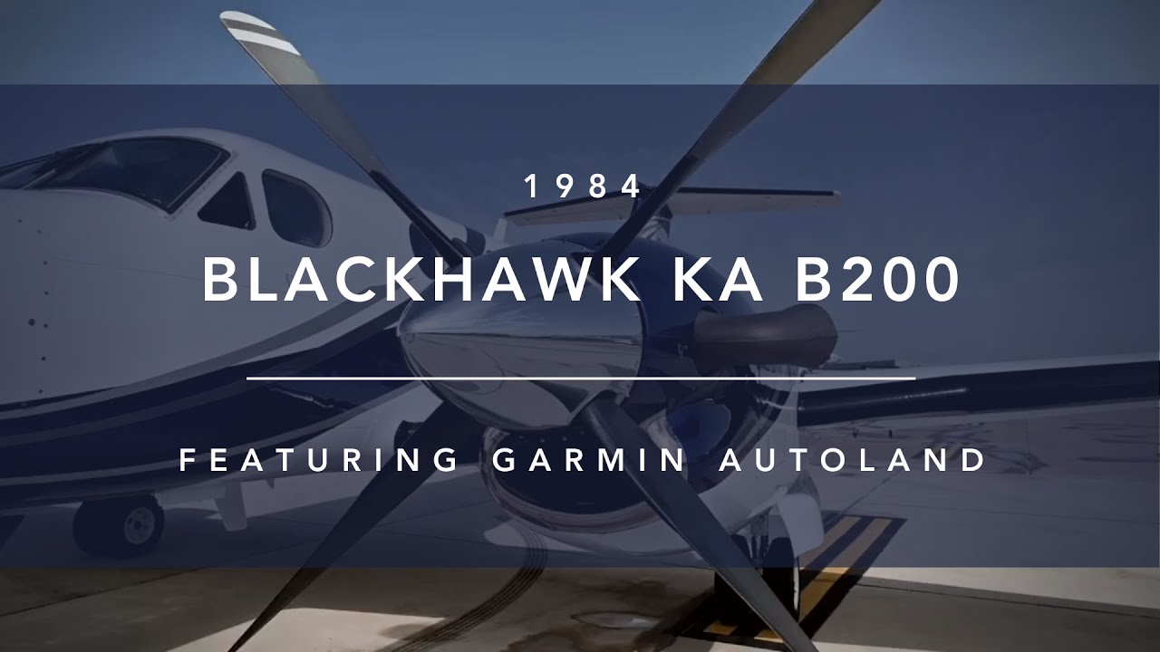 All About Garmin Autoland - Featured on Pollard Aircraft's Blackhawk King Air B200