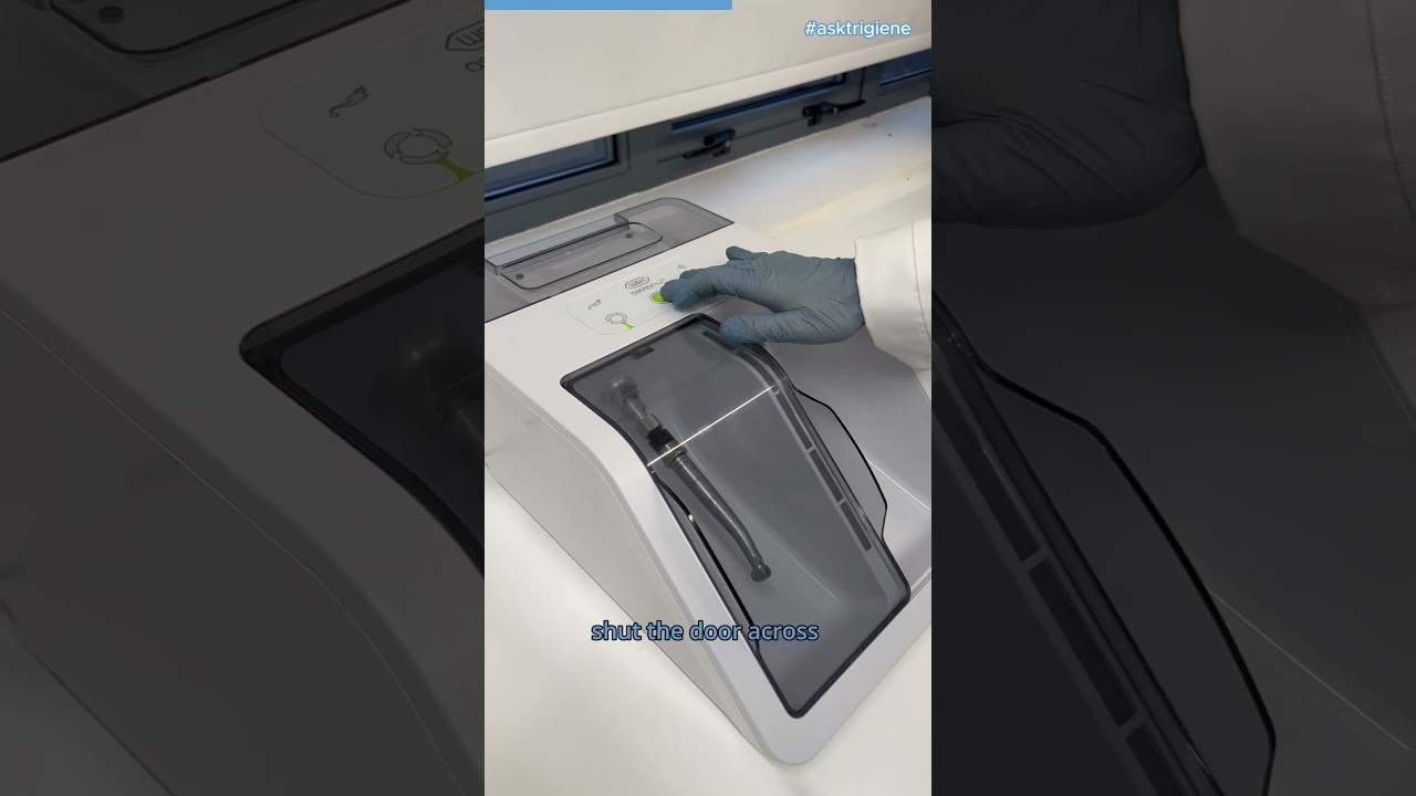 How to use the W&H Assistina Twin Oiling Machine | Handpiece Maintenance Machine | Trigiene