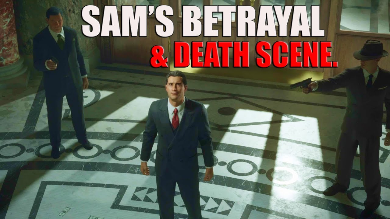 Mafia Definitive Edition - Sam's Betrayal & Death Scene.