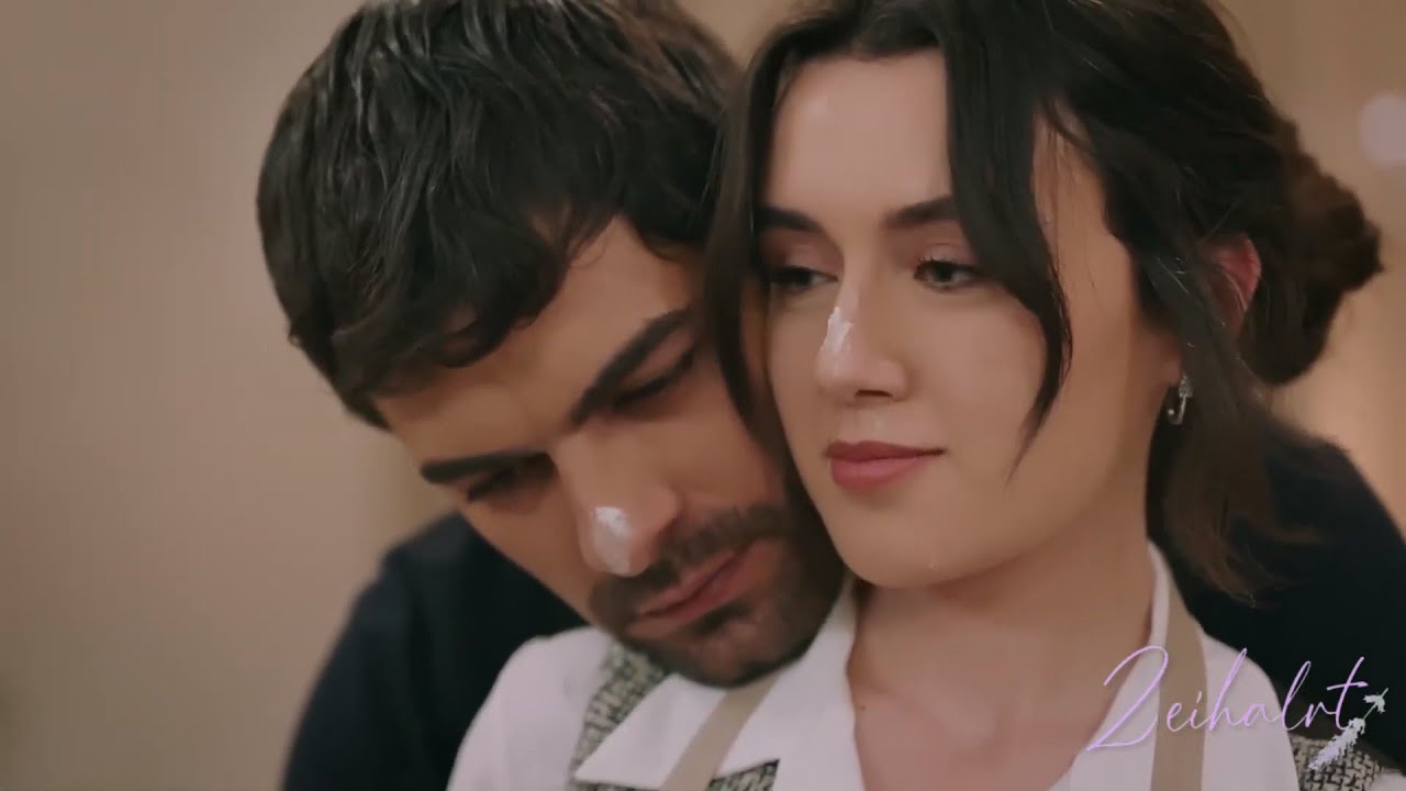 Love in the kitchen ❤️‍🔥💕💖 #rüzgarlıtepe #zeyhal#windsoflove#ruzgarlitepe #gökcem#gökberkyıldırım