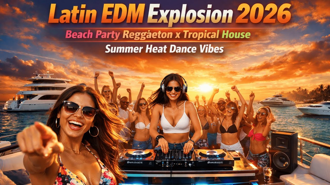 💃 Latin EDM Explosion 2026 | Beach Party Reggaeton x Tropical House | Summer Heat Dance Vibes 🔥 #54