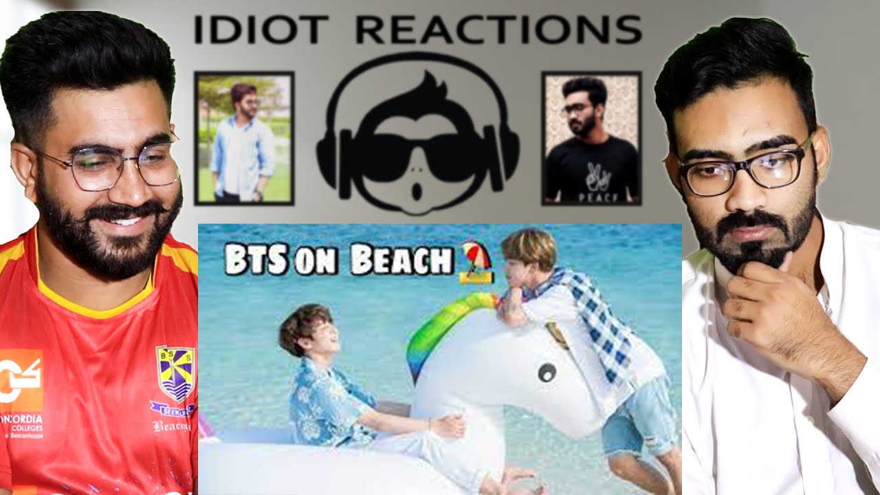 Pakistani Reaction on beach ⛱ // Bts play in Waterpark // Hindi dubbing // bts run ep 84 // Part-2