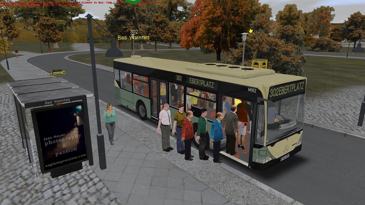 (OMSI 2) Neuendorf route 302 - Mercedes-Benz Citaro K - ZF