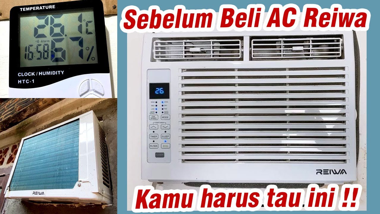 REVIEW JUJUR PLUS DAN MINUSNYA PENDINGAN RUANGAN AC WINDOW REIWA 1/2 PK