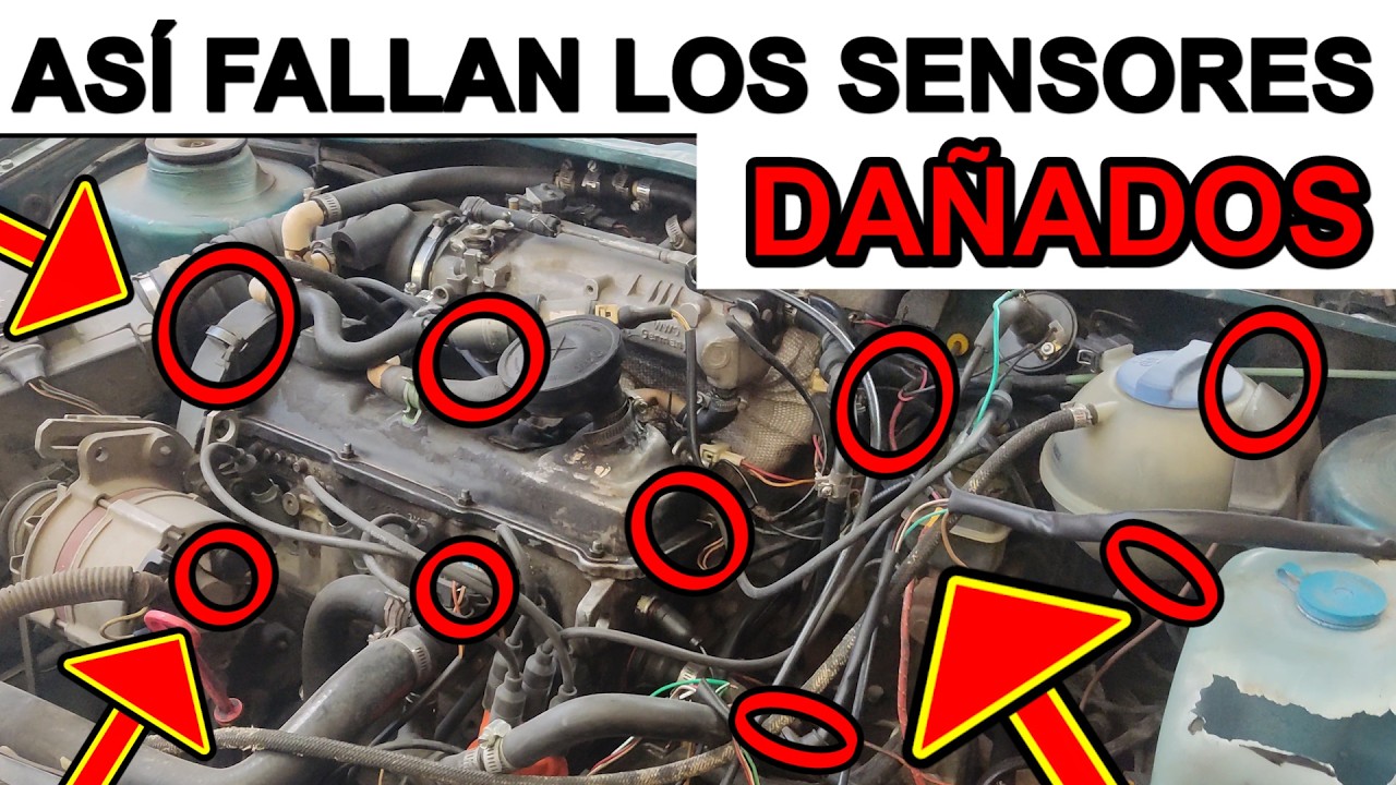 TODOS LOS SENSORES DEL MOTOR Y SUS FALLAS EXPLICADOS - IAT, MAF, CMP, CKP, ECT, OS -  SÍNTOMAS Y MÁS