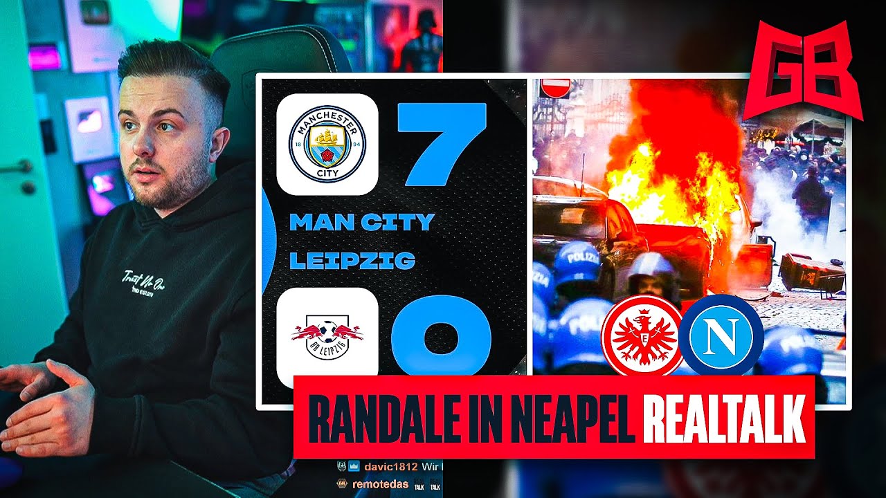 BUNDESLIGA zu SCHLECHT? 🤔 GamerBrother REALTALK über die CHAMPIONS LEAGUE & RANDALE in NEAPEL.. 🙄