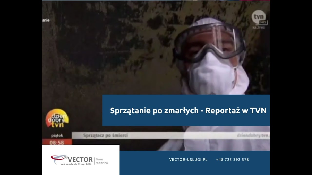 Sprzątanie po zmarłych - Reportaż w TVN