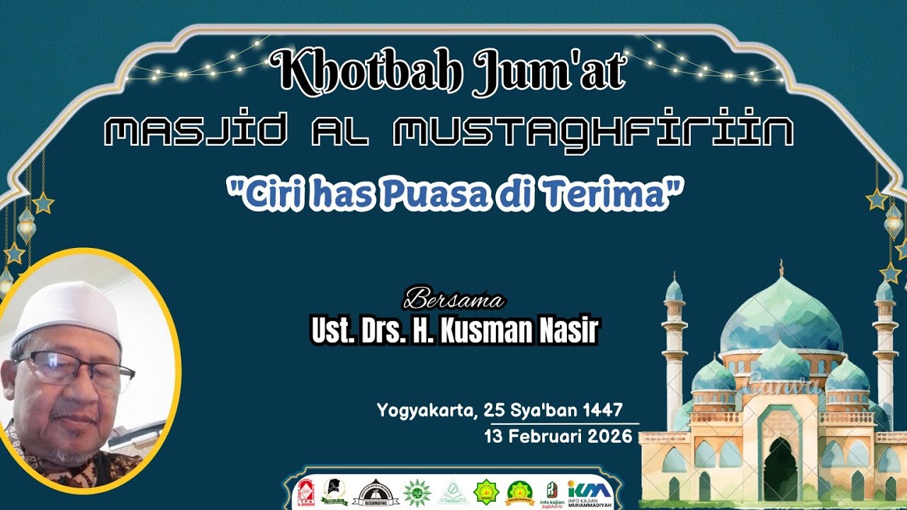 Ciri Has Puasa di Terima. Ust. Drs. H. Kusman Nasir.