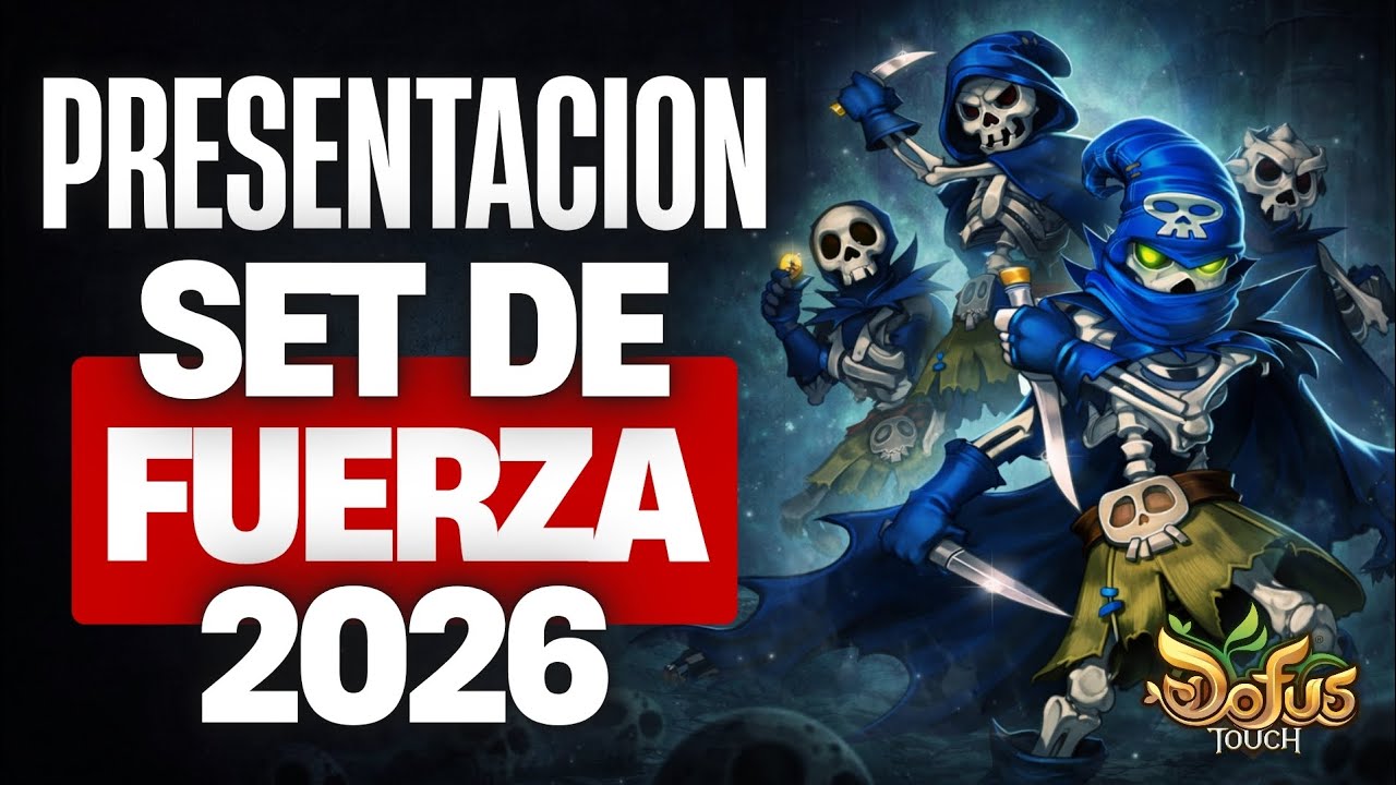 Presentación el set de FUERZA más equilibrado en Dofus touch | Set equilibrado | Dofus touch | Razas