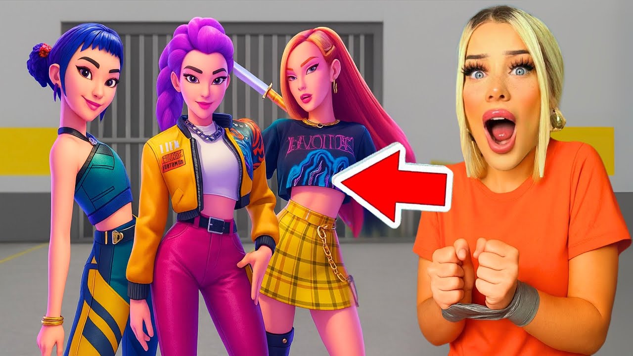 K-POP DEMON HUNTERS Gefängnis AUSBRUCH 😳 (Roblox)