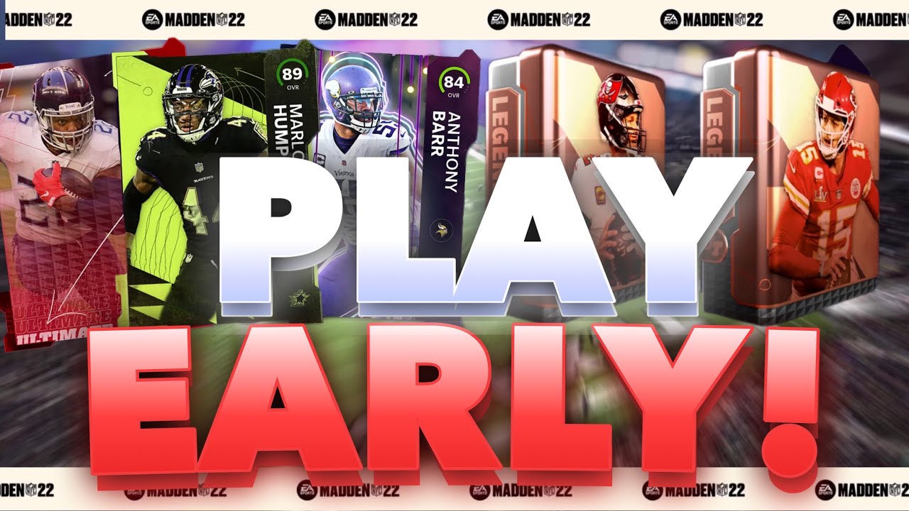 HOW TO PLAY MADDEN 22 EARLY!!!