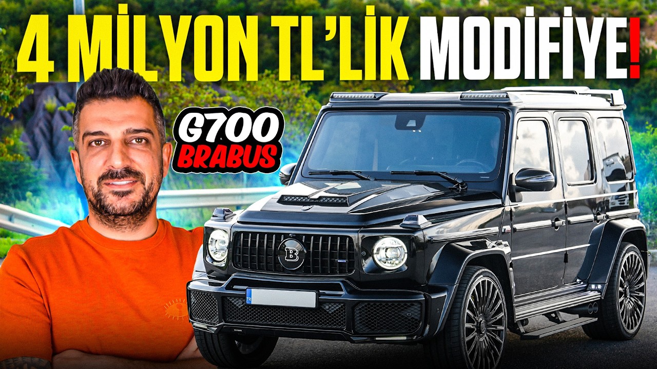 100 Km'de 60 Litre Benzin Yakan Mercedes! | 700 Beygir G63 Brabus!
