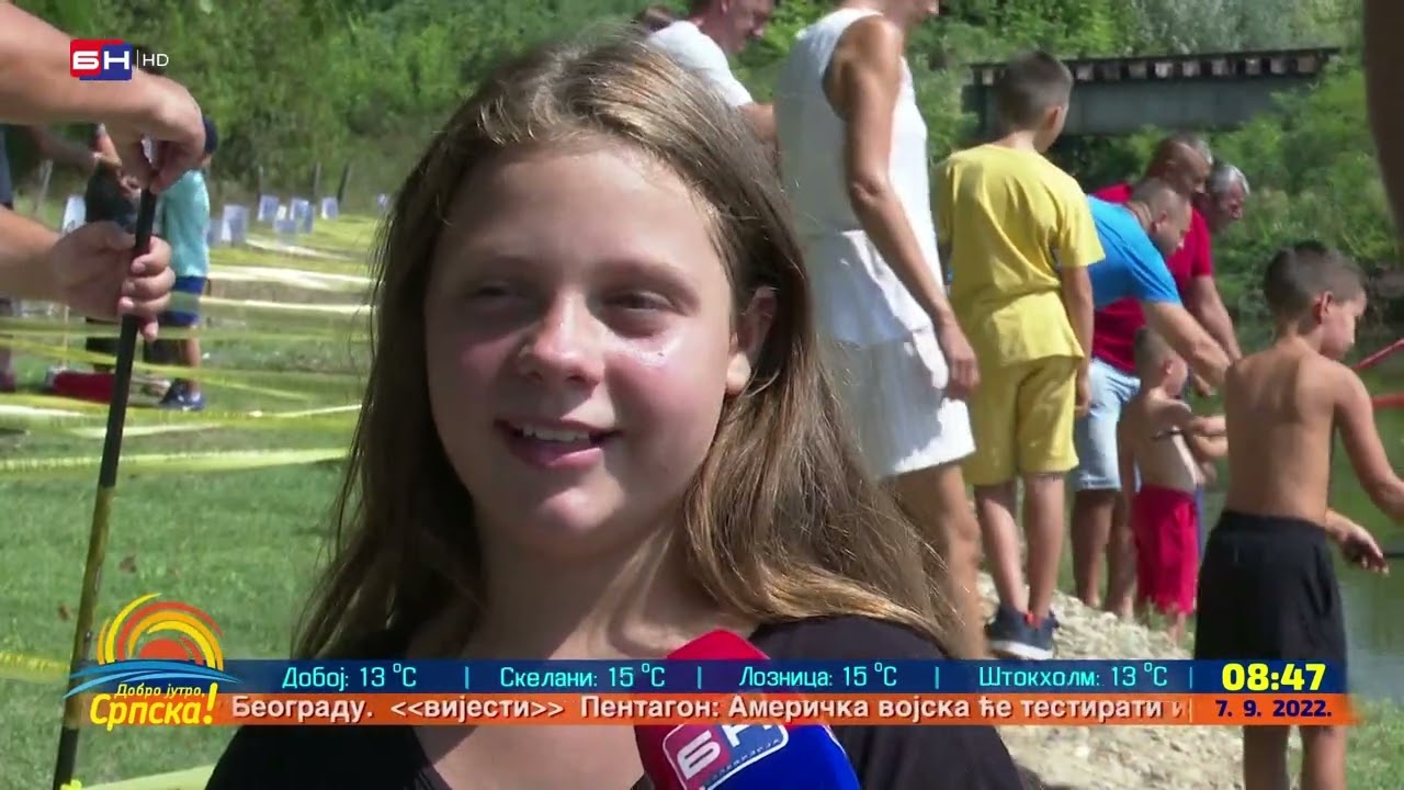 Mještani Velinog Sela kod Bijeljine organizovali takmičenje u pecanju na plovak (BN TV 2022) HD