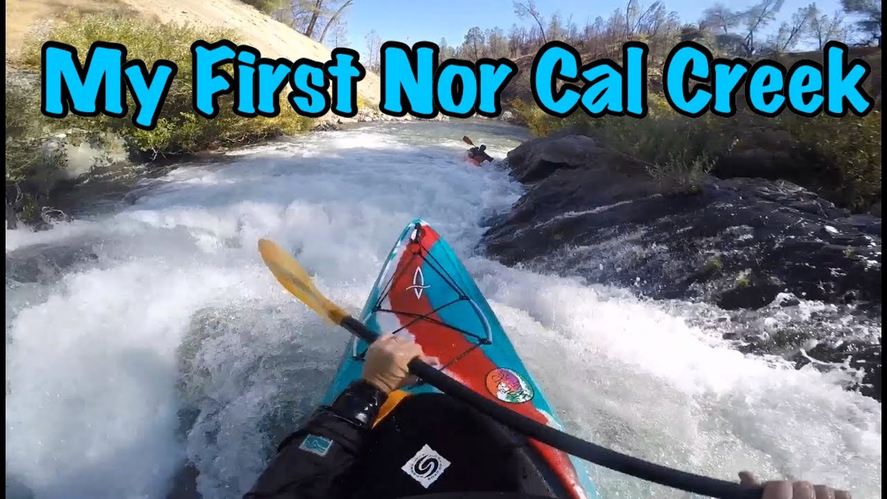 Creeking in my Dagger Katana 10.4 : Clear Creek Redding CA.
