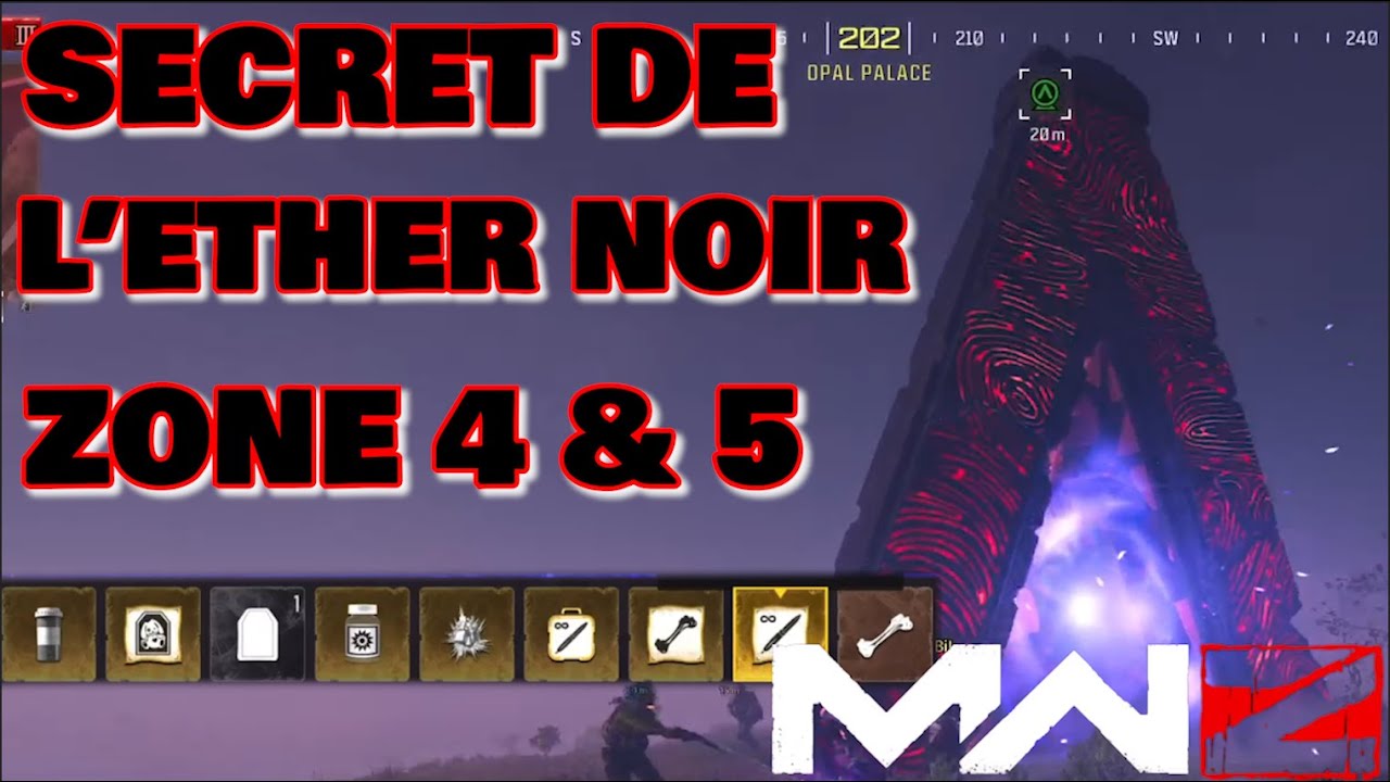 DEBLOQUER le SECRET DE L'ETHER et les ZONE 4 & 5 de MWZ - Zombie MW3