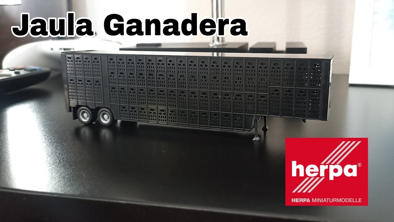 Jaula Ganadera marca Herpa a escala 1:87 en Mercado Libre