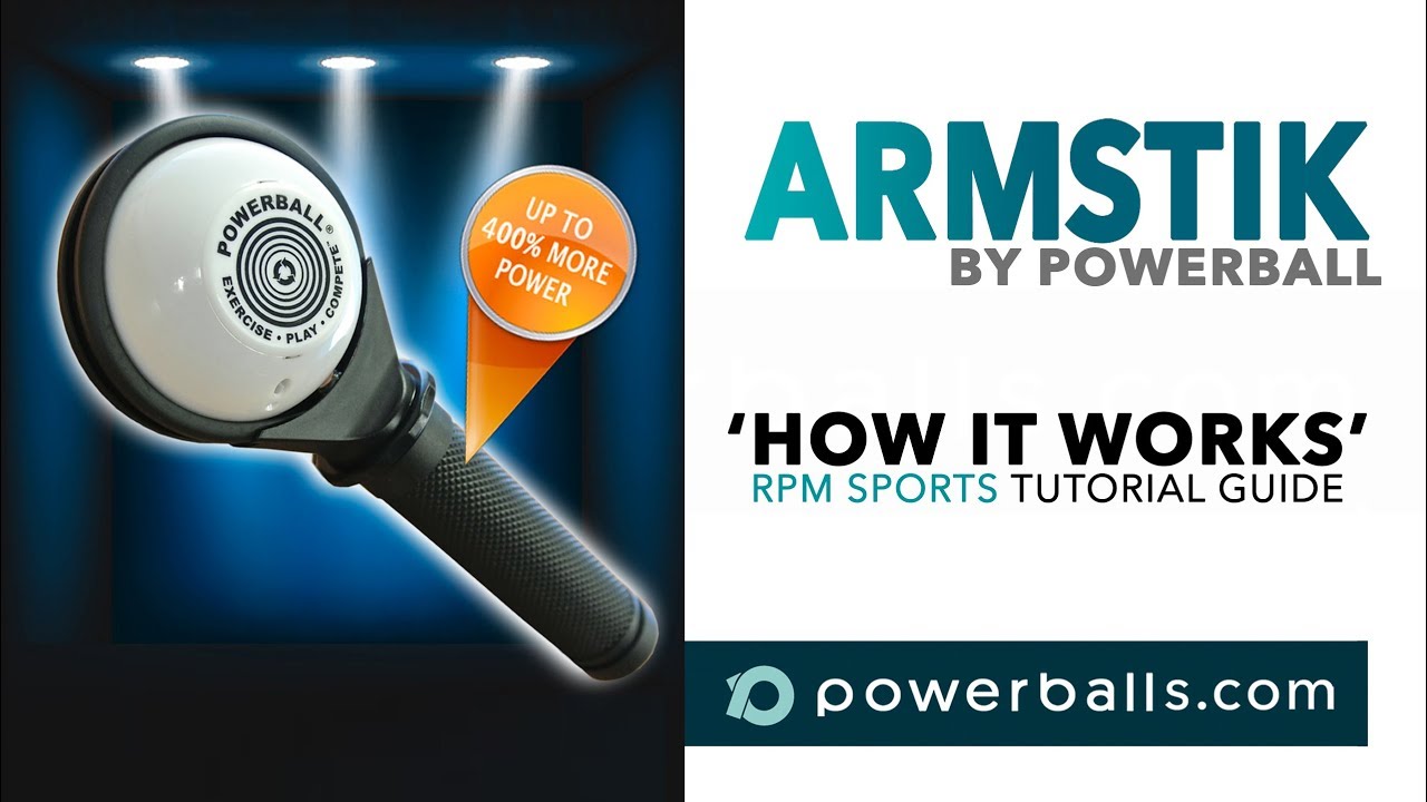 Учебное пособие по использованию Powerball Arm Stik — подробное руководство по использованию аксе...