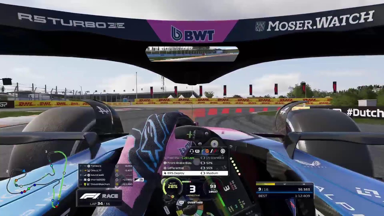 9th Place F1 25 WHF Tier 1 The Netherlands We Have Fun League Race Alpine KevinCal45 USA Formula GP