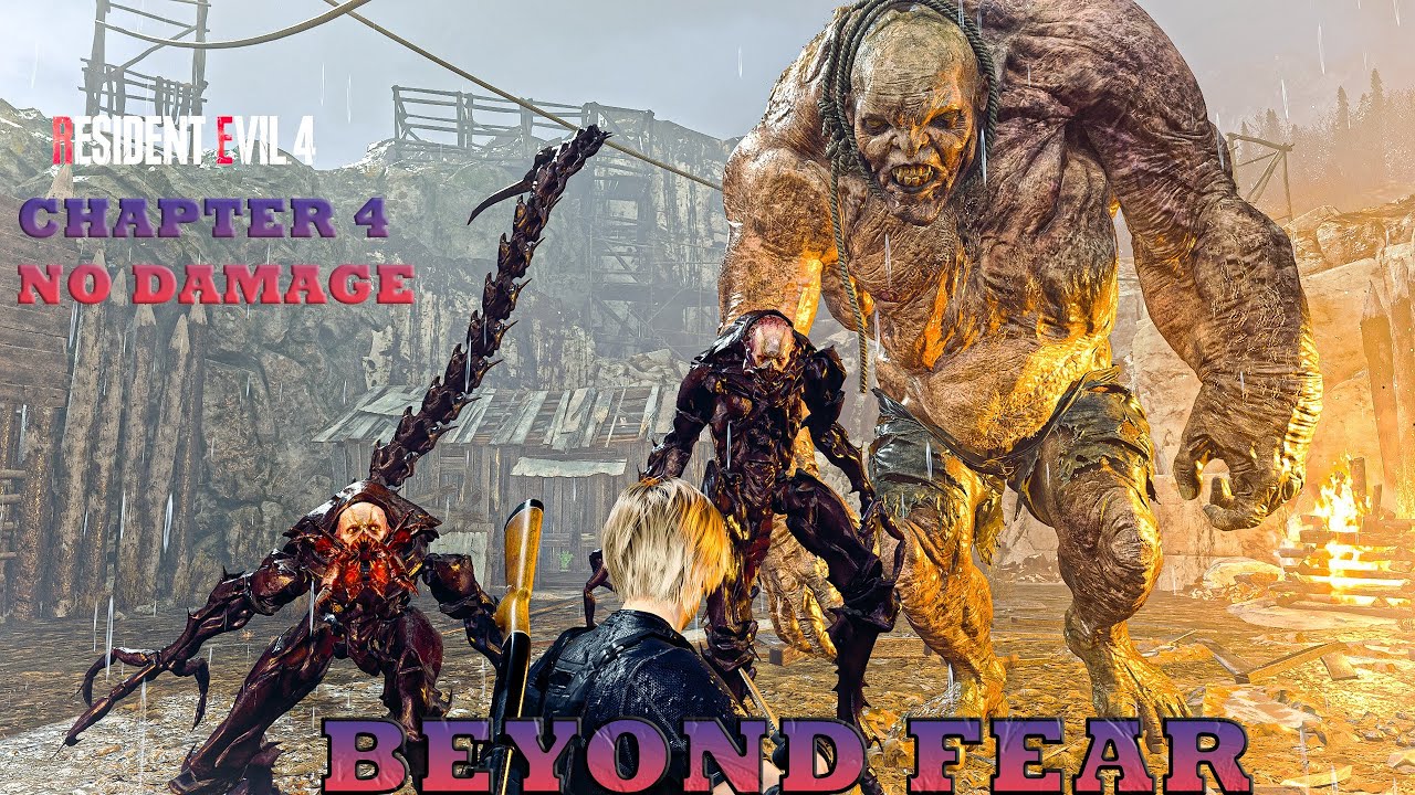 Resident Evil 4 Remake Beyond Fear Chapter 4 No Damage