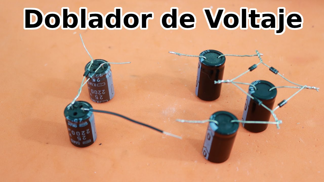 Como Hacer un Doblador de Voltaje