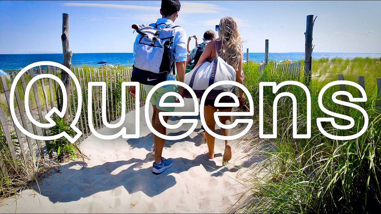 Queens, New York【Rockaway Beach】&【NYC Ferry | $2.75 only | Rockaway Route】2021 Walking Tour【4K】