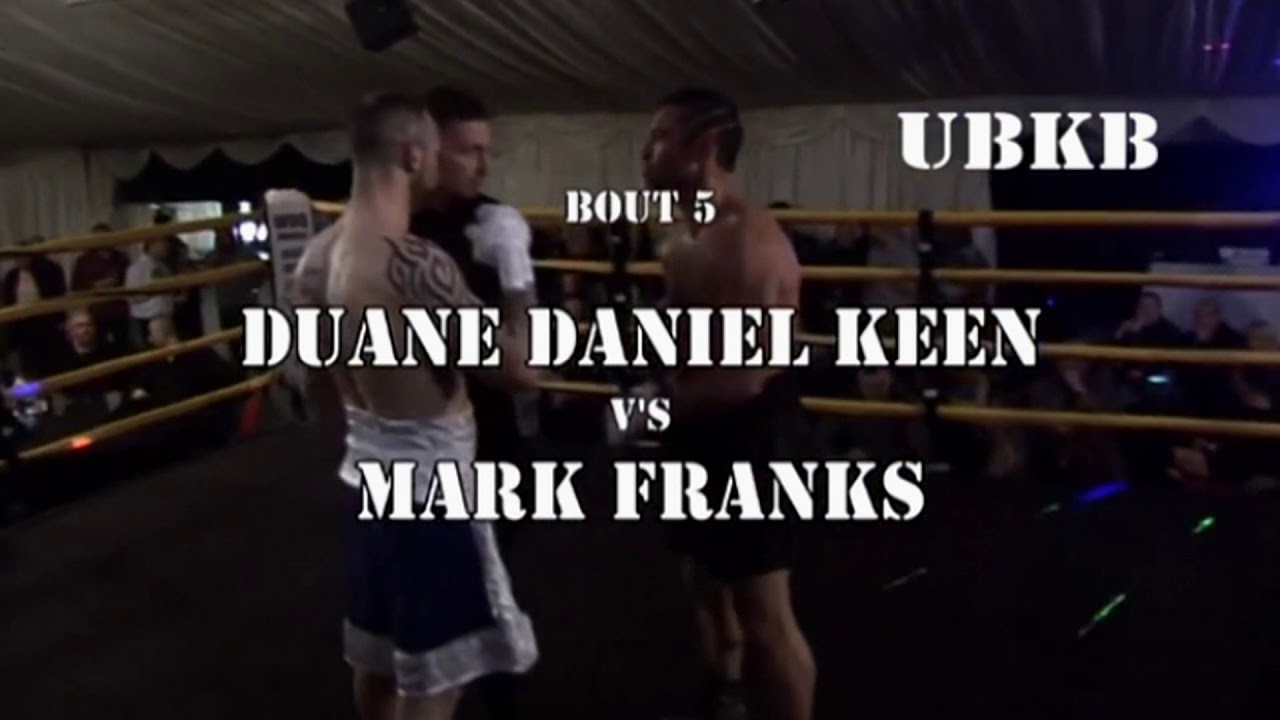 Bare Knuckle Boxing Duane Keen v Mark Franks