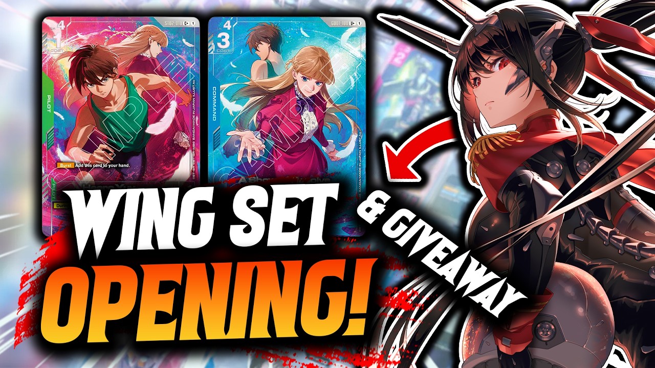 Mobile Suit Gundam Wing Premium Accessory Set Opening (who wants a mat?) ► Gundam Card Game