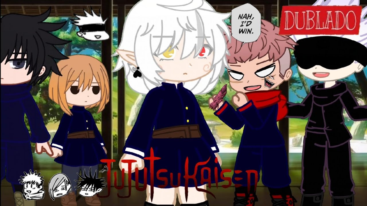 [ DUBLADO ] E SE EU ESTIVESSE EM JUJUTSU KAISEN • Gacha club/neon