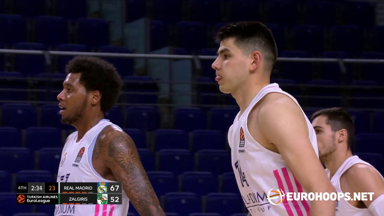 Real Madrid - Zalgiris Kaunas 70-58: Gabriel Deck (14 points)