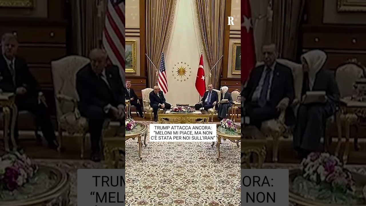Трамп снова атакует: &laquo;Мелони мне нравится, но она не поддержала нас по Ирану&raquo;