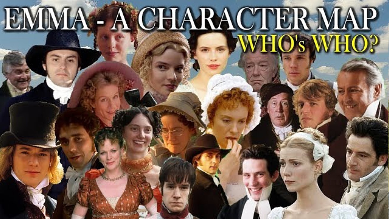 Jane Austen's Emma | Character Map | Who's Who in Emma?