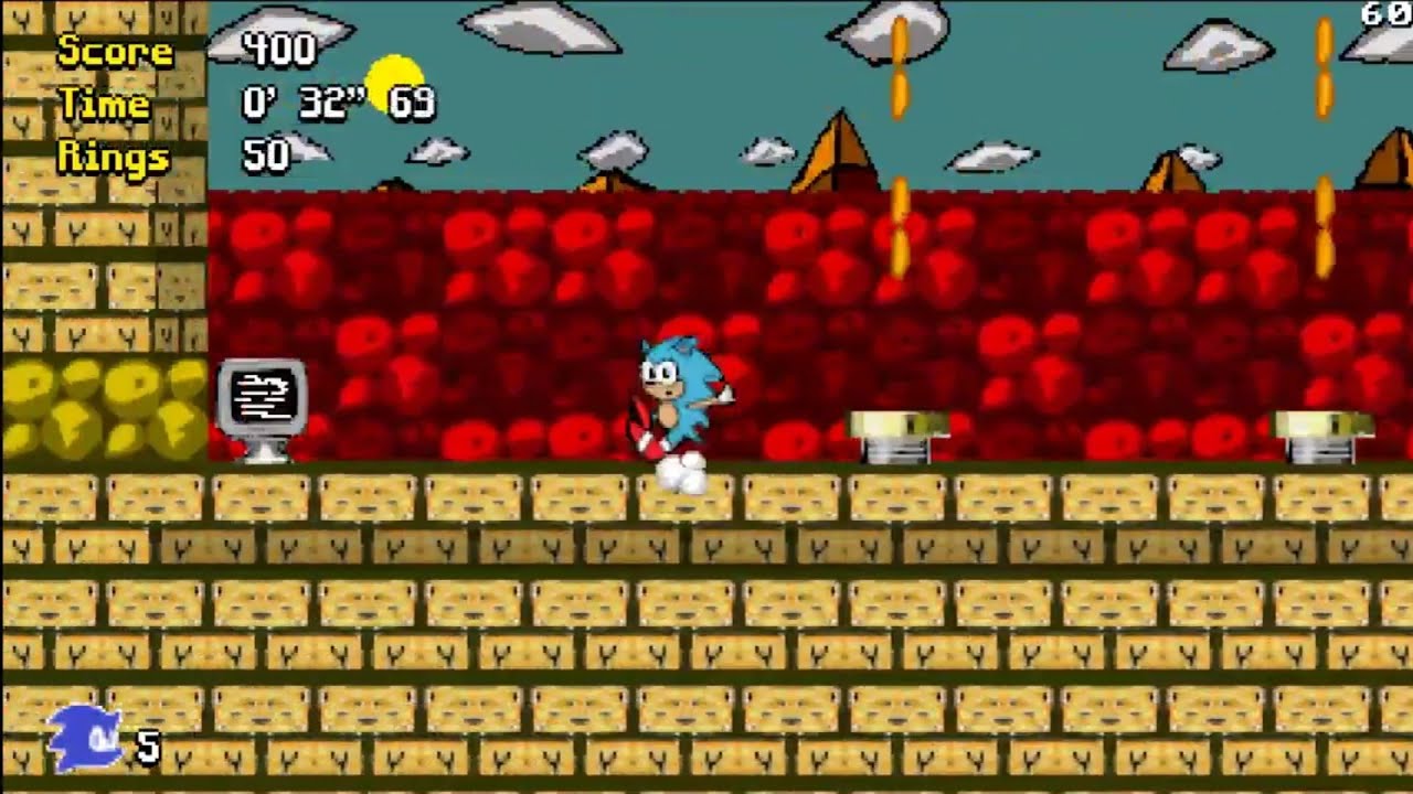 Underground Zone Showcase - Sonic 2 8 Bit Remake