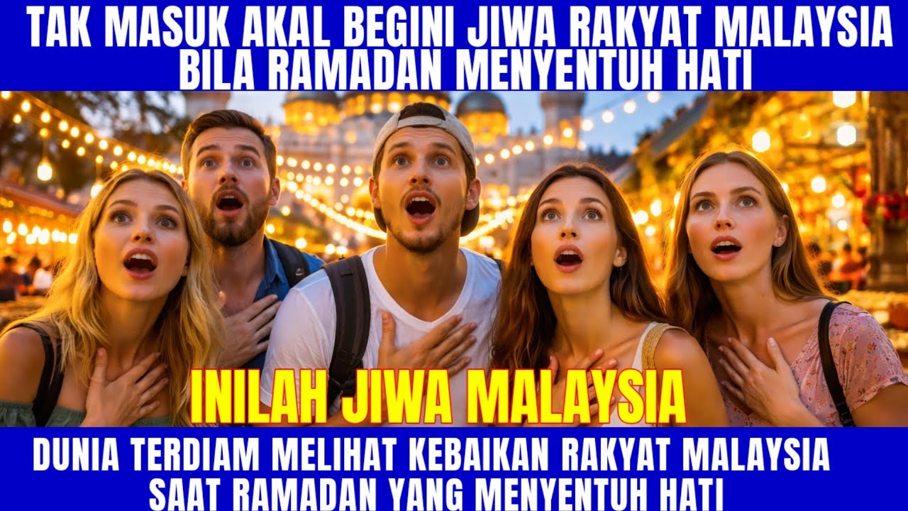 “TAK MASUK AKAL! Beginilah Rupanya Jiwa Rakyat Malaysia Bila Ramadan Menyentuh Hati!”