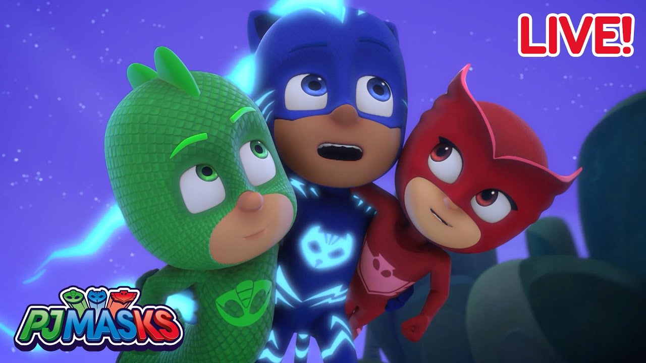 🔴 LIVE! PJ Masks Full Episodes 🔴 | PJ Masks to save the day! + More superhero cartoons | 