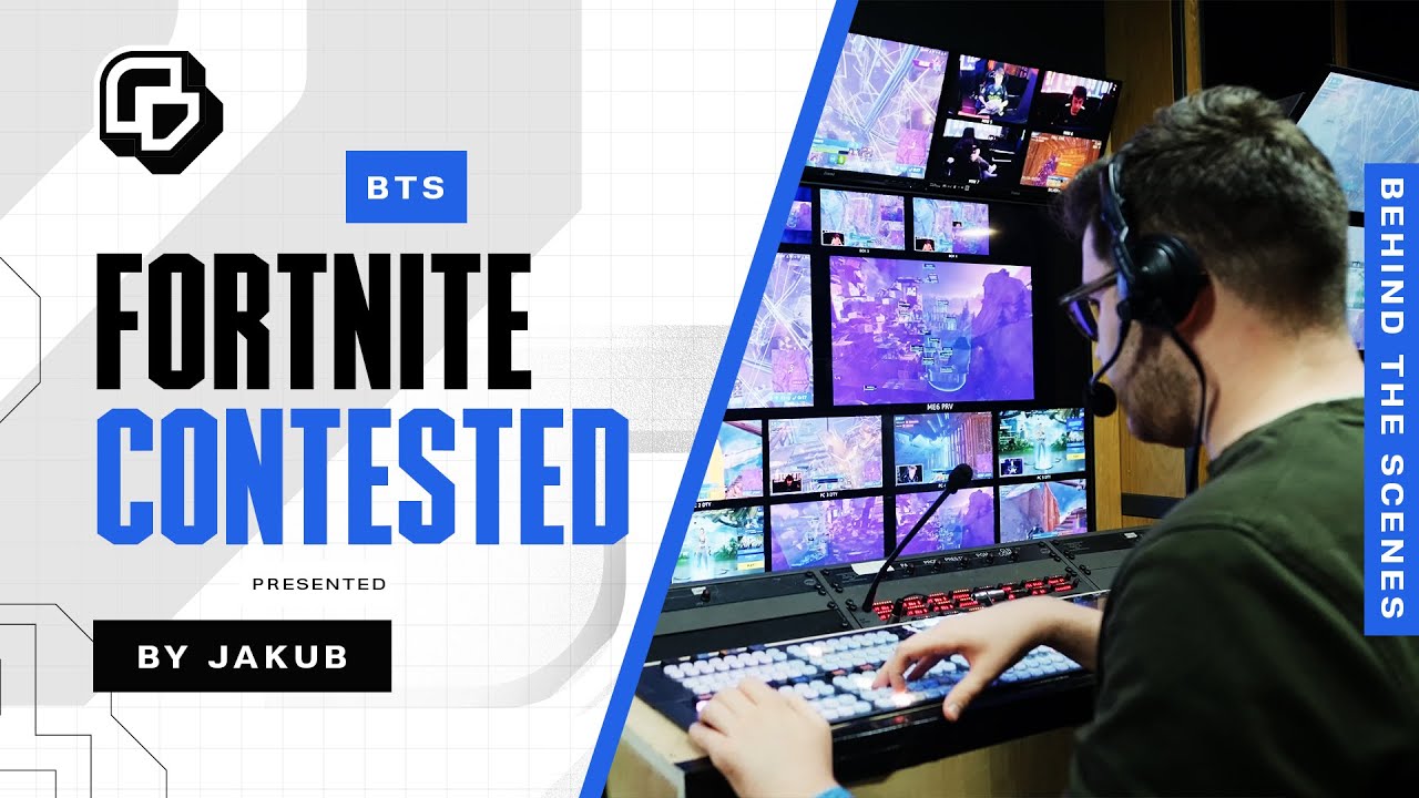 Fortnite Redbull Contested [2023] In-Game Director | Behind The Scenes