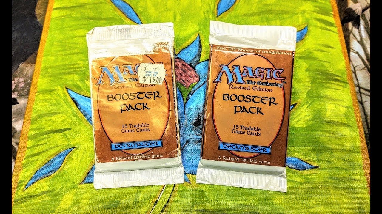 $175 MTG Revised Booster Packs | WOW...