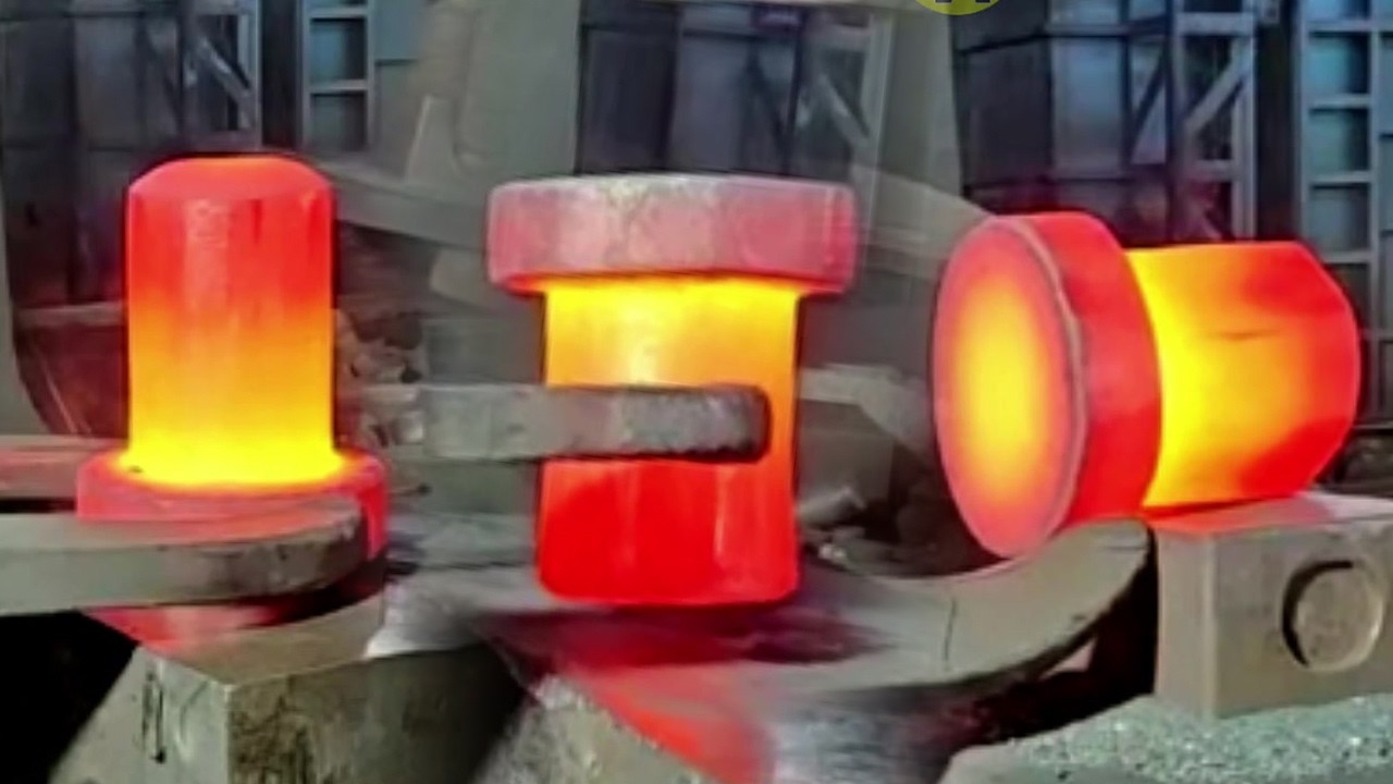 How Steel Billets Are Forged in Industrial Factories EP1502