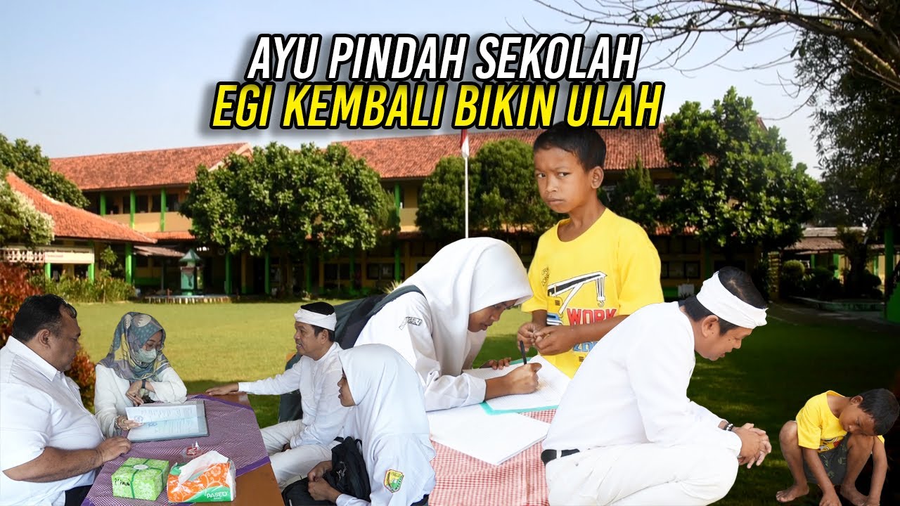AYU PINDAH SEKOLAH-EGI BIKIN ULAH LEMP4R TAMU PAK LURAH HINGGA KAKINYA TERK1L1R SEBELAH