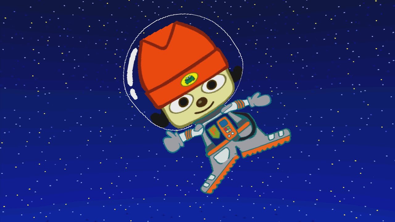 Parappa Vibing in Space