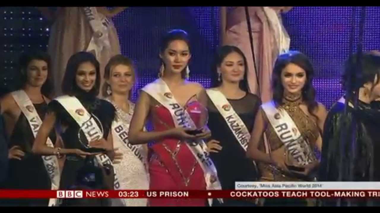 May Myat Noe: BBC News - 03 Sept 2014 - Dethroned for 'lying' to pageant managers