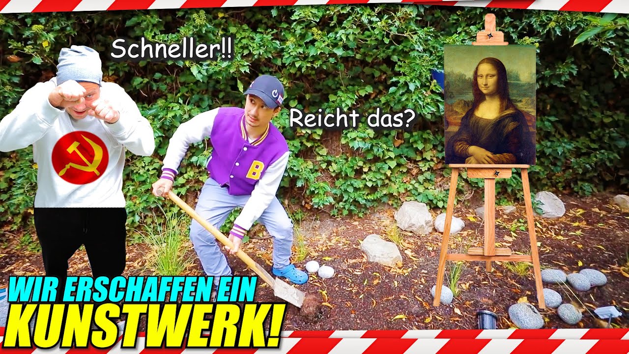 Mit Bratan Putin ein KUNSTWERK für die Pool Landschaft bauen