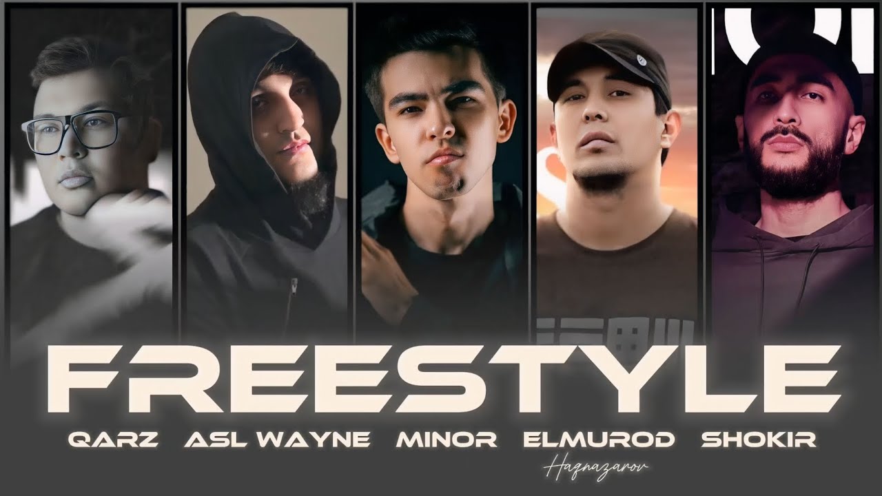 QARZ ft MINOR ft ASL WAYNE ft ELMUROD HAQNAZAROV ft SHOKIR - FREESTYLE (mix version #N2 )(UZRAP_MIX)